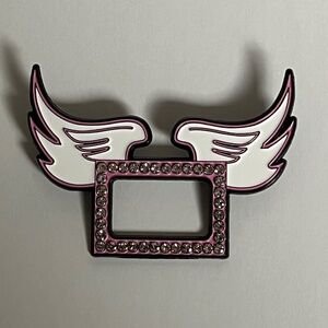 MLB Angel Wings Frame Hat Pin Pins Streetwear Hats Baseball Fitted New Era Pink